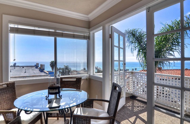 Four condos in the same building, just one block from beach & pier