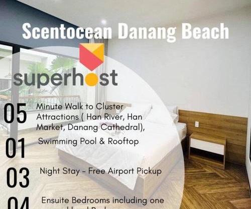 Freeairportpickup@Near Han Market 4BRs Villa