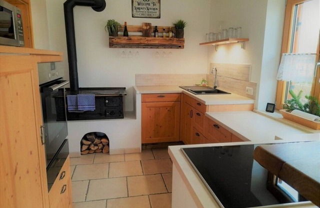 Freier Bergblick, Zwei Schlafzimmer, Großer Balkon, Hunde Willkommen