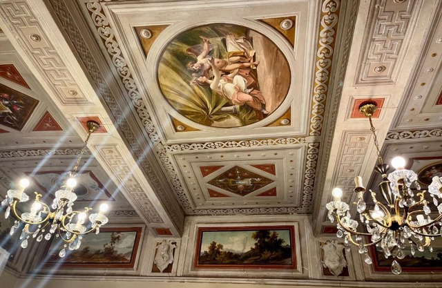 Frescoed Ceiling Historic Building