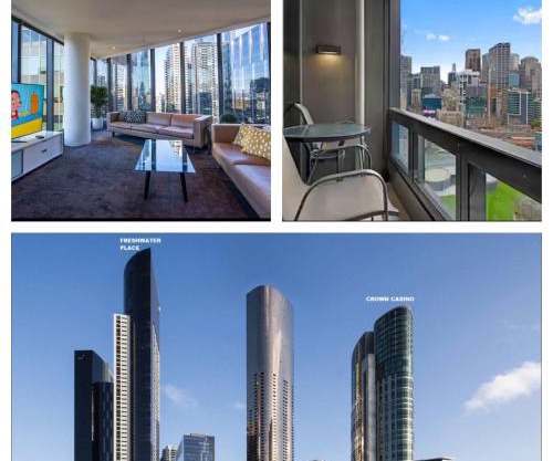 Freshwater PL - Modern City View Apartment with Balcony and River Views