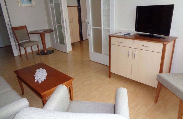 Friendly two-room apartment (40sqm) with a double bed