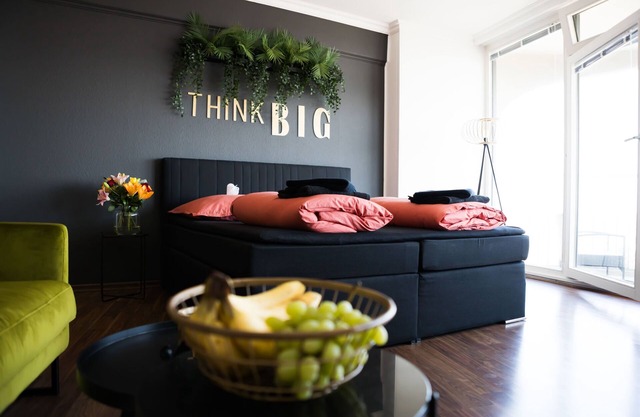 Frisches Apartment 20. Stock Netflix Zentrum