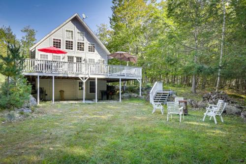 Frye Island Family Cabin with Lake and Beach Access!