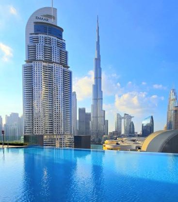 Full Burj Khalifa & Fountain Views Attached to Dubai Mall
