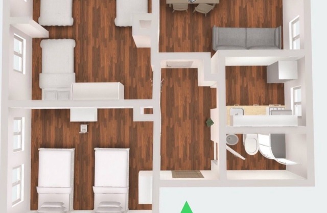 Fully equipped kitchen/WiFi+Netflix+Amazon Prime