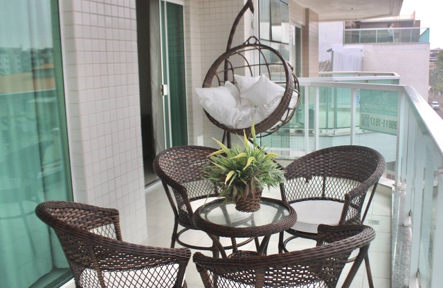 Fully furnished apartment with wi-fi and air conditioning . Praia do Forte.