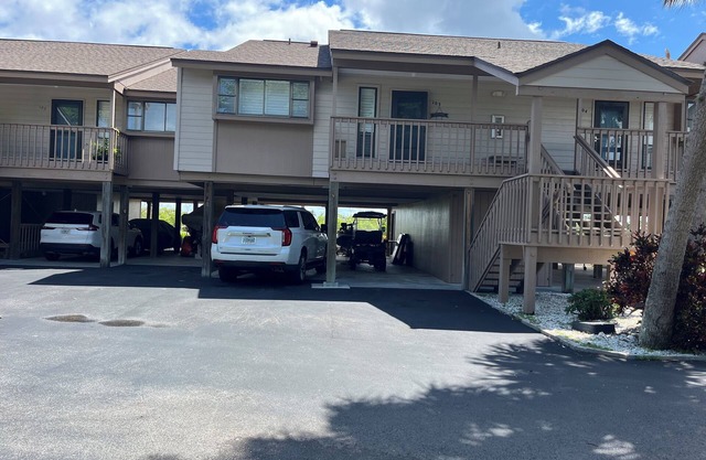 Furnished 2-bedroom condo in Bokeelia with, boat dock, pool, storage unit, etc.
