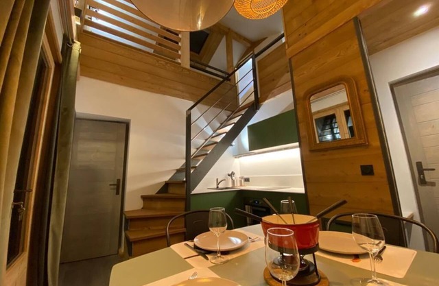 "Génépi" Studio Loft duplex in a chalet