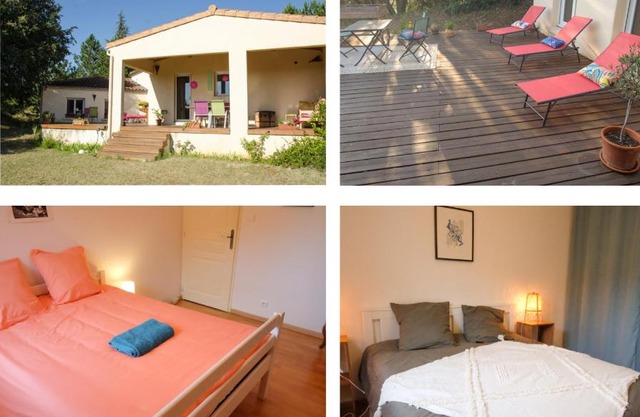 Gîte l échappée bleue Dromoise - villa