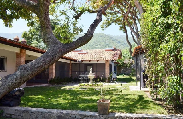 Galeanas (African Tulip Trees). True hacienda-style elegant living in Ajijic.