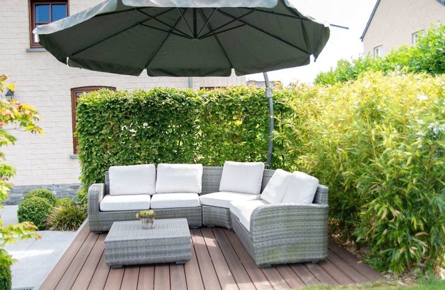 Garden-View Villa in Habay-la-Neuve with Sauna
