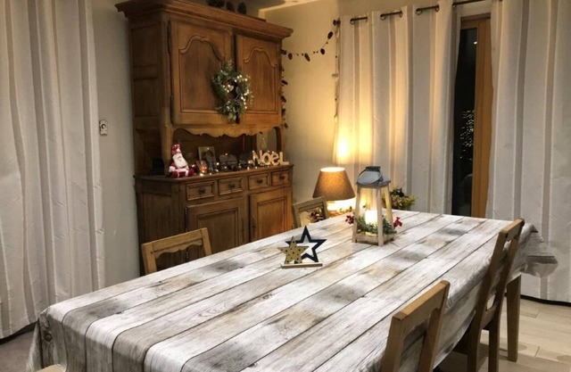 Gated house in quiet village near Colmar and wine route