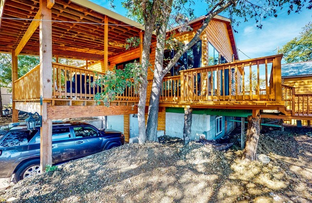 Gated ranch home on 5 acres with Lavon Lake access, ATV trails, petting zoo