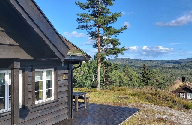Gautefall, Orrebu- High-standard cozy cabin with Jacuzzi and sauna