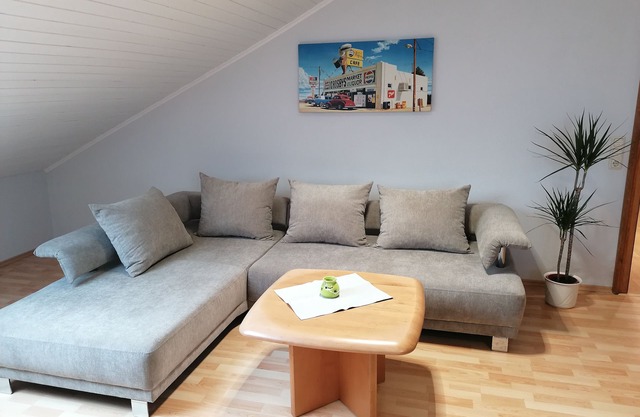 Gemütliche Ferienwohnung Taube am Fuße des Stammbergs in der Fränkischen Toskana