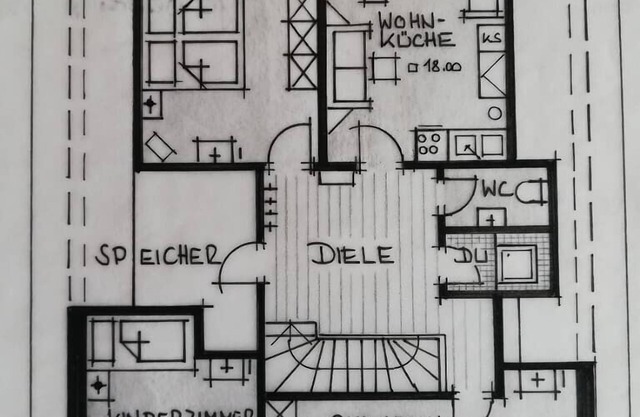 Gemütliche Ferienwohnung im Dachgeschoss - Perfekt für den Familienurlaub