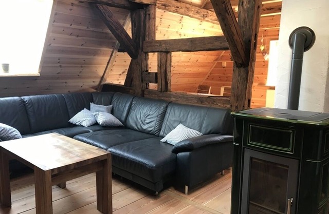 Gemütliches Apartment mit Kaminofen und Galerie