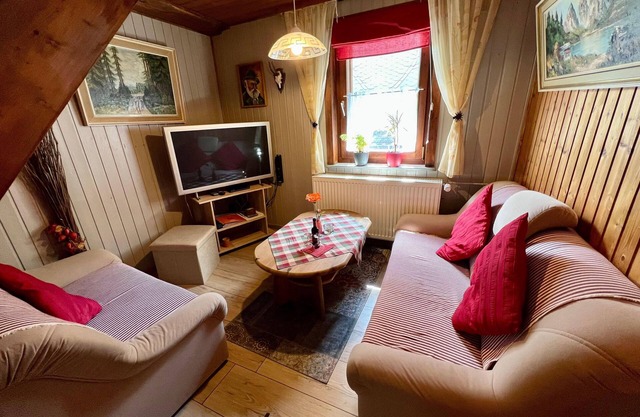 Gemütliches kleines Ferienhäuschen Nr. 3 im Harz für max. 3 Personen (inkl. Balkon)