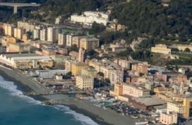 Genoa apartment Voltri al mare 4 places