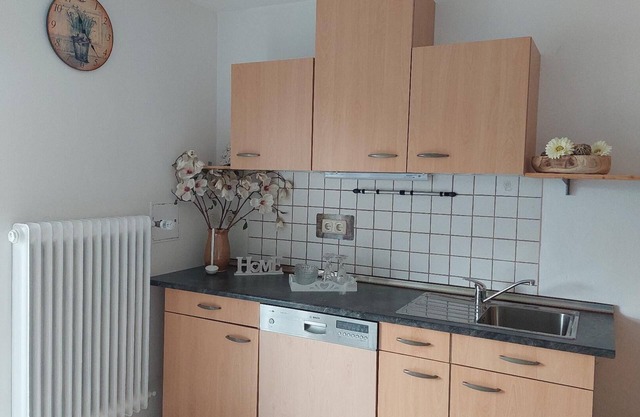 Geräumige Ferienwohnung mit Herrlichem Rundumblick Über den Ganzen Ferienhof