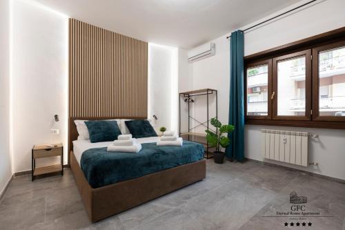 GFC Eternal Rome Apartment - 5min to Tiburtina Station MetroB, 2 Bathrooms, Terrace, A-C