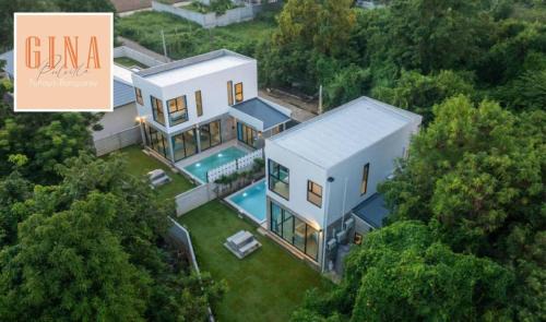 Gina Poolvilla90 Pattaya-Bangsaray to beach 900M