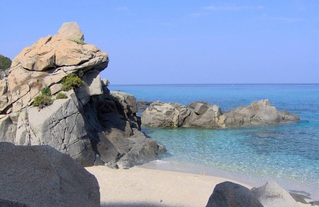 Giorgia's house in Capo Vaticano, apartment with wifi, air cond., pool