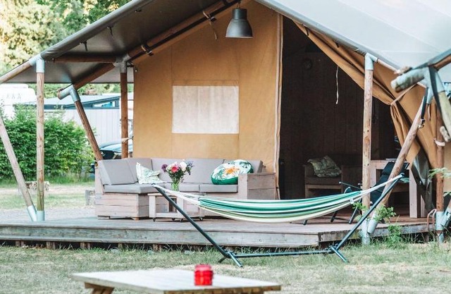 Glamping Holten luxe safaritent 2
