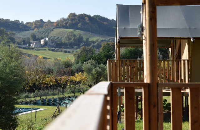 Glamping in Luxury tent