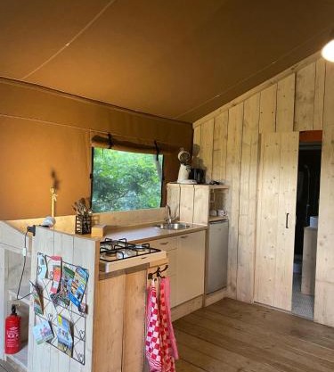 glamping met landelijk uitzicht