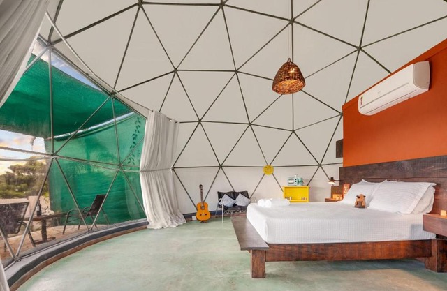 Glamping Serra da Canastra - Casinha de Hortelã - Domo Jaboticaba