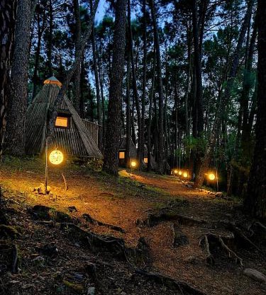 Glamping The Teepee