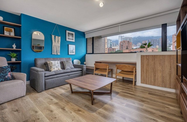 Go Living 606 · Stylish 1BR Apt near Milla de Oro-AC fast Wi-Fi