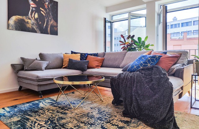 Golden Loft - 92qm, zentral & ruhig, Messe/HBF n