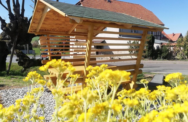 Good Holiday village, lots of nature exactly between Weimar and Erfurt