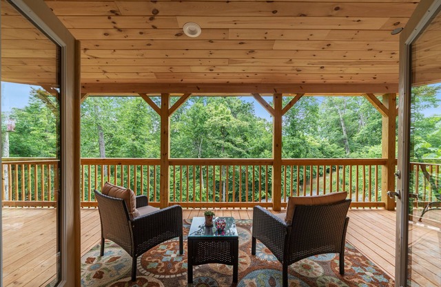 Gorgeous CABIN! Huge Deck, Mountain Views,12 min to Dwtn AVL!