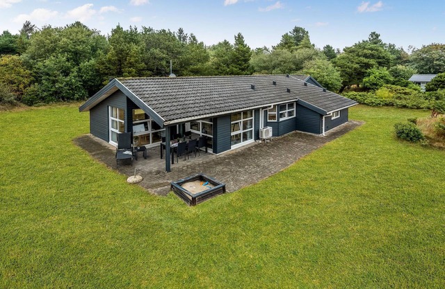 Gorgeous home in Henne with sauna