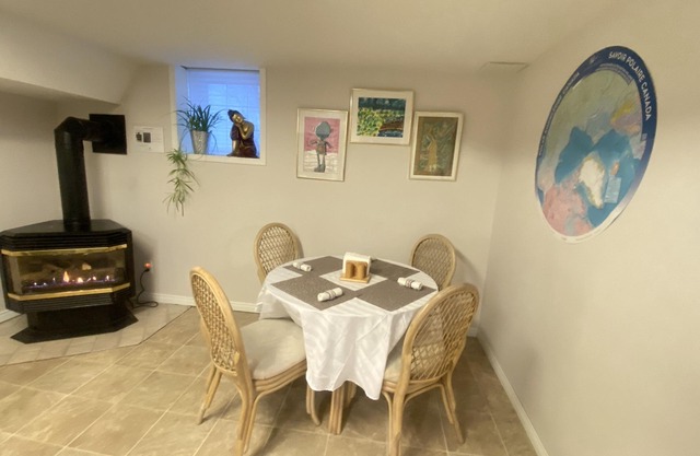 Gorgeously spacious 3 bedroom suite with fireplace