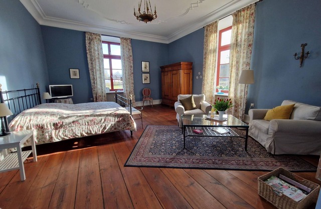 Gotisches Appartement in Satow mit Garten