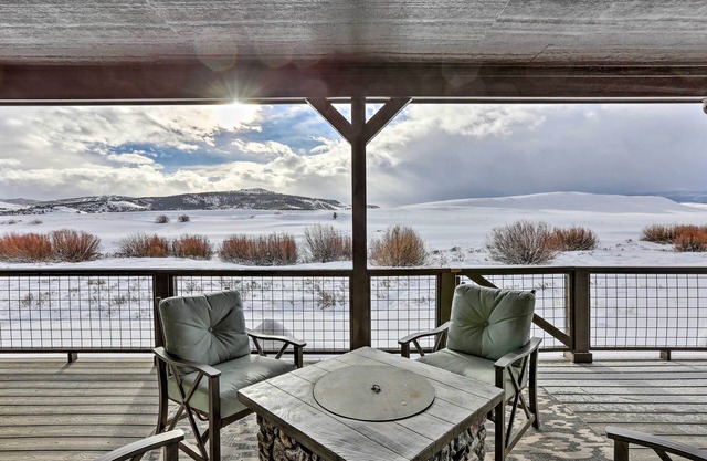 Granby Golf Retreat w/Ski Trails, Mountain View!