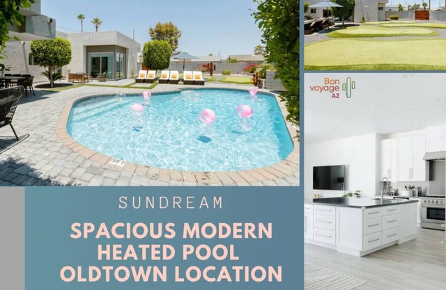 Grand OldTown Scottsdale Home w/Heated Pool