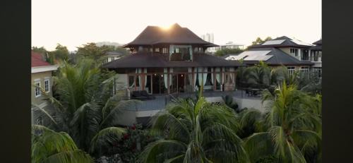 Grand Serene Lakeside Bali Style Villa