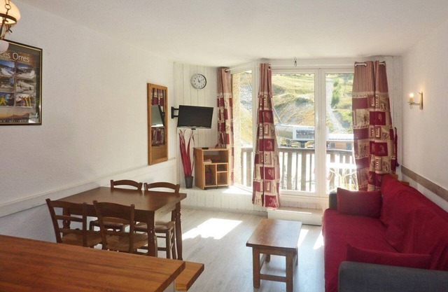 Grand Studio de 4 Personnes en Coeur de Station vue Pistes