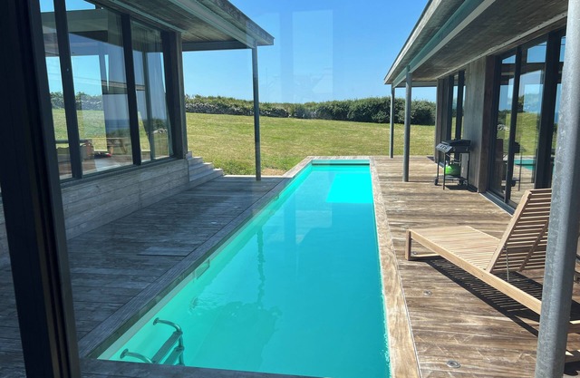 Grande Maison Contemporaine Avec vue mer Avec Piscine. Wifi