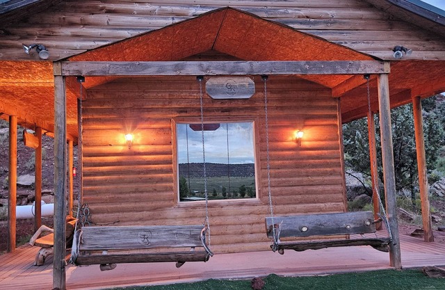 Grandpa's Cabin is a hidden gem behind the Majestic Mountains of Southern Utah.