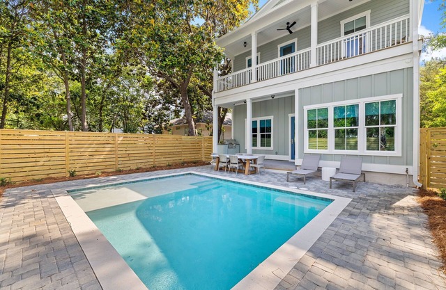 Grayton Beach, South of 30A, New Home with Private Pool, Steps from beach