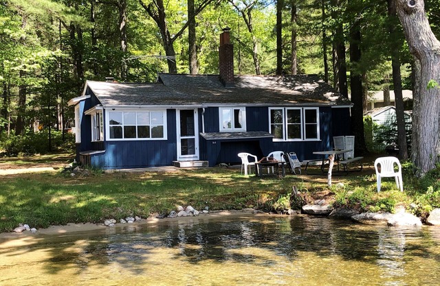 Great East Lakefront with Private beach and dock. Hear the loons!