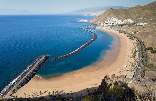 Great location. Playa de las Teresitas