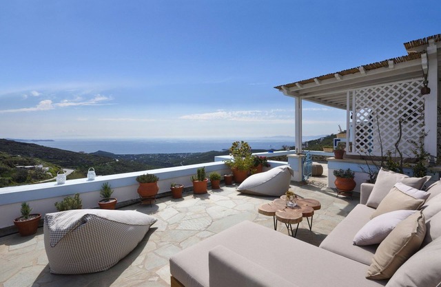 Great Tinos Villa | Villa Pano Spiti | Sea View | Triantaros